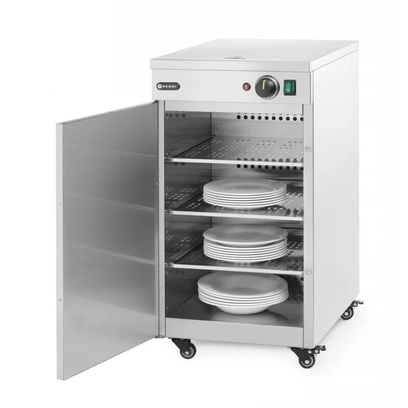 Chauffe-assiettes simple – acier inoxydable 400W | hendi