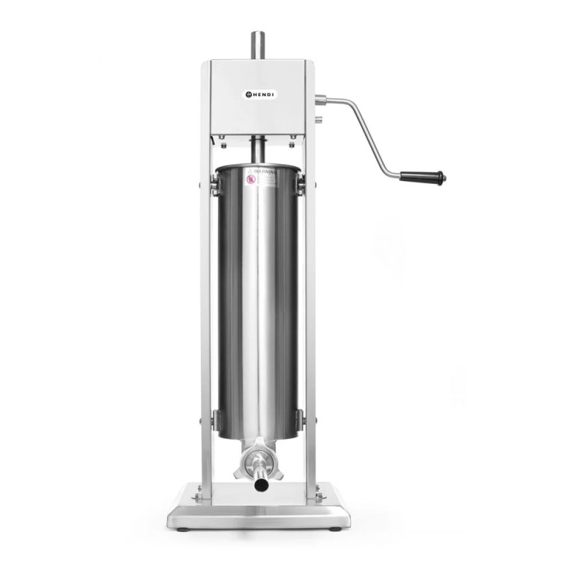 Machine à saucisse Profi Line 7L – inox robuste | hendi
