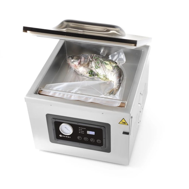 Vacuum Chamber Packaging Machine – 410mm Seal | hendi