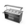 Buffet-Theke gekühlt mit 4 GN-Becken – arktic 1490x765x1370 mm