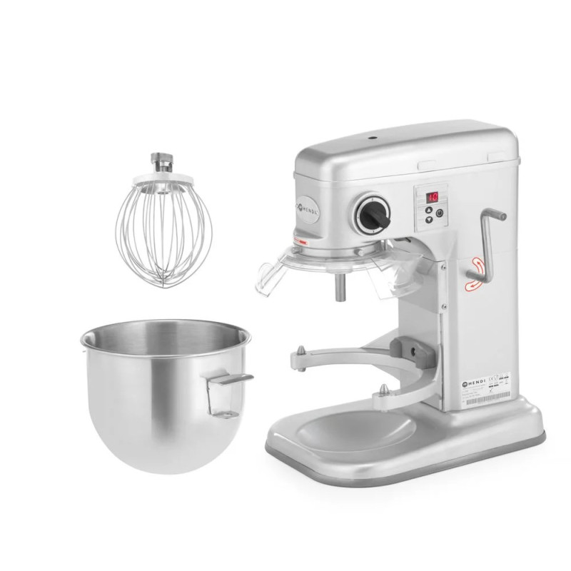 Batteur mélangeur planétaire 7L – Puissant 650W | hendi