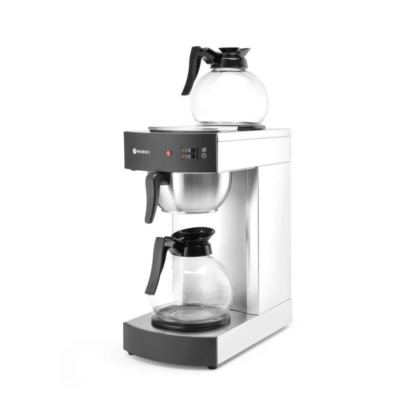 Filter Coffee Maker – 1.8L Capacity with Dual Warmers | hendi
