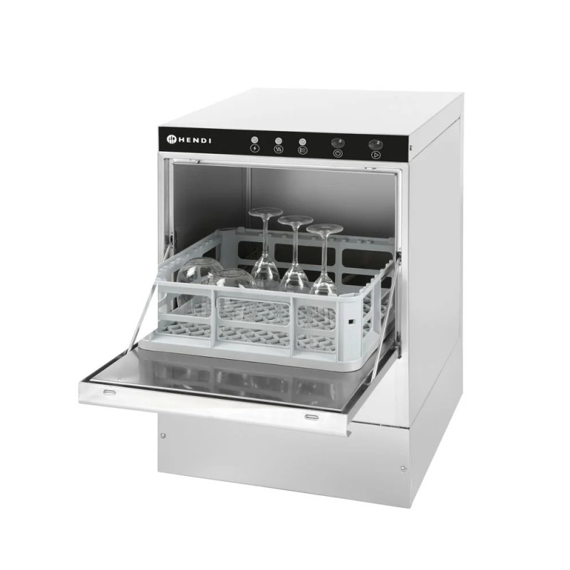 40x40 Glasswasher – Electromechanical Control | hendi