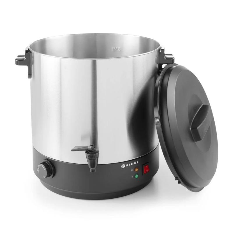 Distributeur boissons chaudes 25L inox – hendi 240700