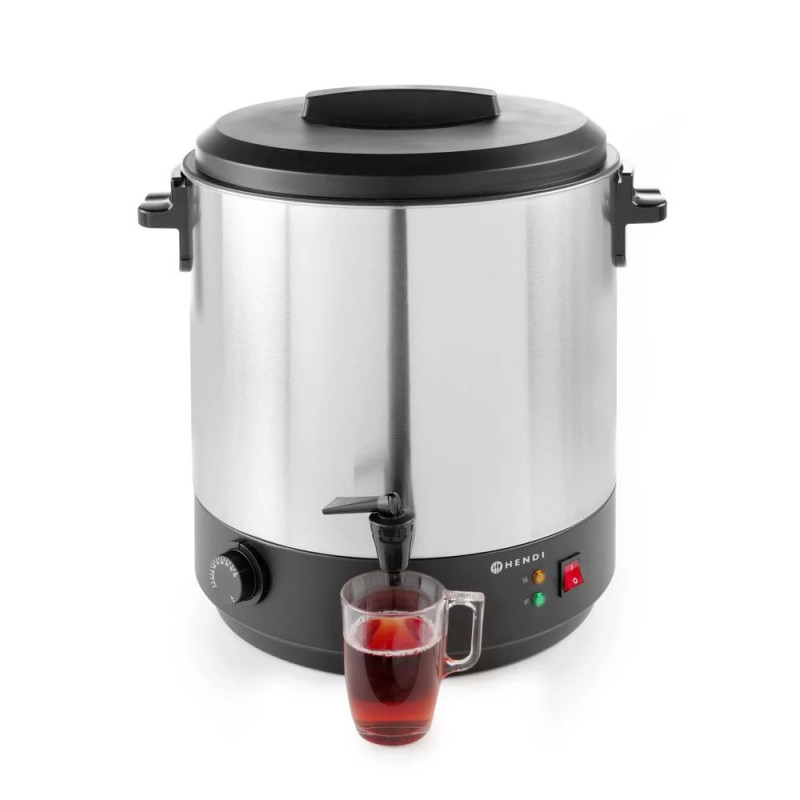 Distributeur boissons chaudes 25L inox – hendi 240700