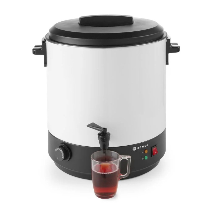 Heißgetränkespender 25 L mit Thermostat bis 110 °C | hendi