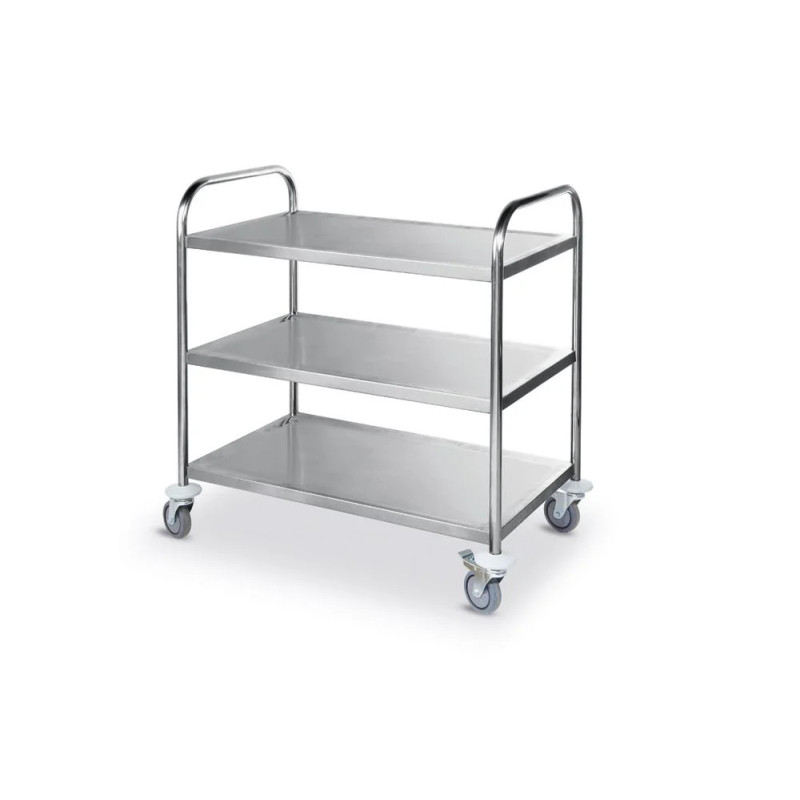 Chariot de service inox 905x585x945 mm – hendI