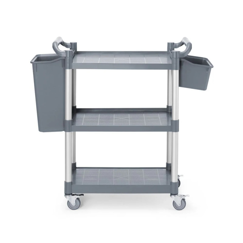 Chariot de service 3 étagères – robuste et pratique | amerbox