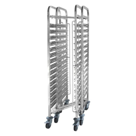 Abräumwagen kompakt 15 x GN 1/1 – platzsparend | hendi