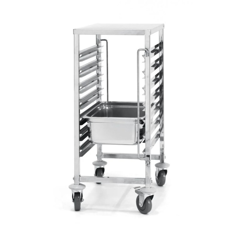 Chariot porte-plateaux GN 1/1 – mobilité et stabilité | hendi