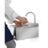 Washbasin Knee Operated – Durable Stainless Steel | hendi