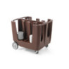 Chariot porte-assiettes robuste 930x720x785 mm | amerbox