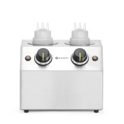 Sauce Warmer Double – Adjustable Heat 30-65°C | hendi