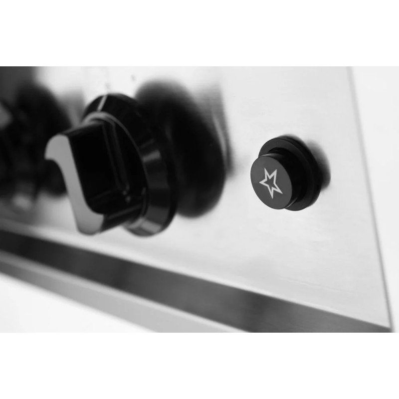 Cuisinière gaz 5 feux châssis ouvert – hendi 900x640x910