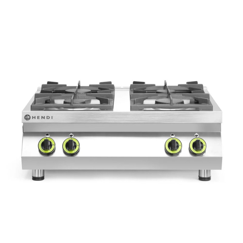 Gas Cooker 4-Burner Tabletop – 19kW Power | hendi