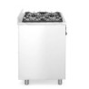 Gasherd 5 Kochfelder mit Elektroofen 640x900x910 mm | hendi