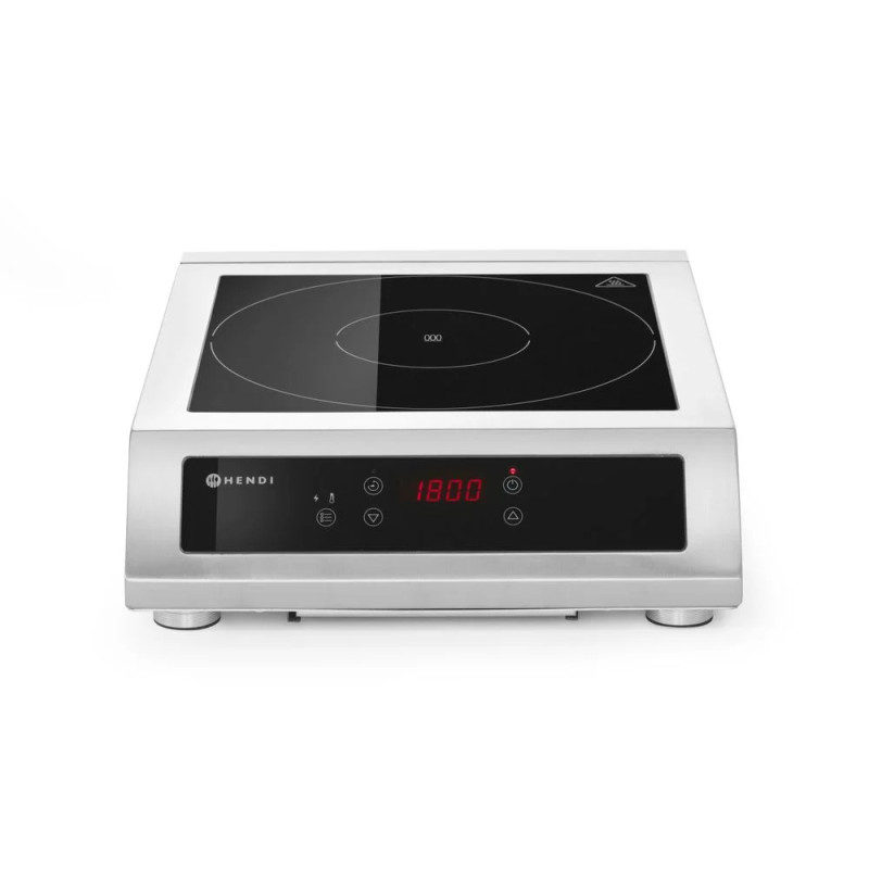 Plaque cuisson induction 3500 W inox – hendi 239698