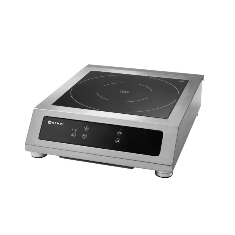 Plaque cuisson induction 3500 W inox – hendi 239698