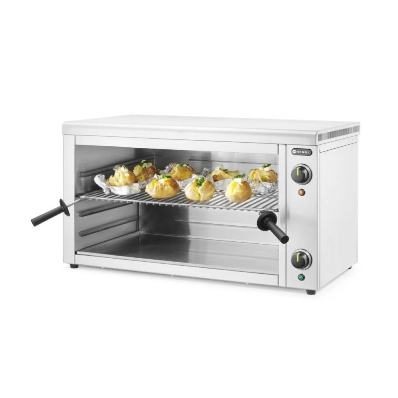 Salamander Grill – Adjustable Height & Timer | hendi