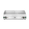 Grill rainuré 1/3 – surface combinée inox | hendi