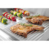 Grillplatte mit glatter & gerillter Fläche – hendi 435x550 mm