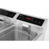 Friteuse à induction 2 x 8 L avec robinet de vidange | hendi