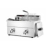 Friteuse à induction 2 x 8 L avec robinet de vidange | hendi