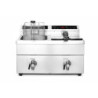 Friteuse à induction 2 x 8 L avec robinet de vidange | hendi