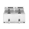 Deep Fryer 2x8L Digital Drain Tap – hendi 207376