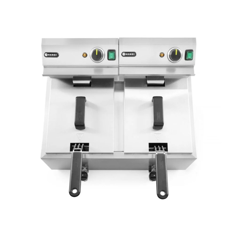 Deep fryer Profi Line 16L with drain tap | hendi