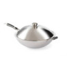 Wok à induction 3500 W acier inoxydable – hendi