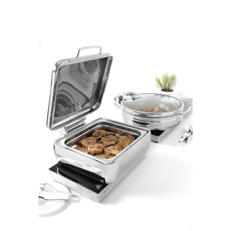 Plaque chauffante induction 800W inox – hendi 209523