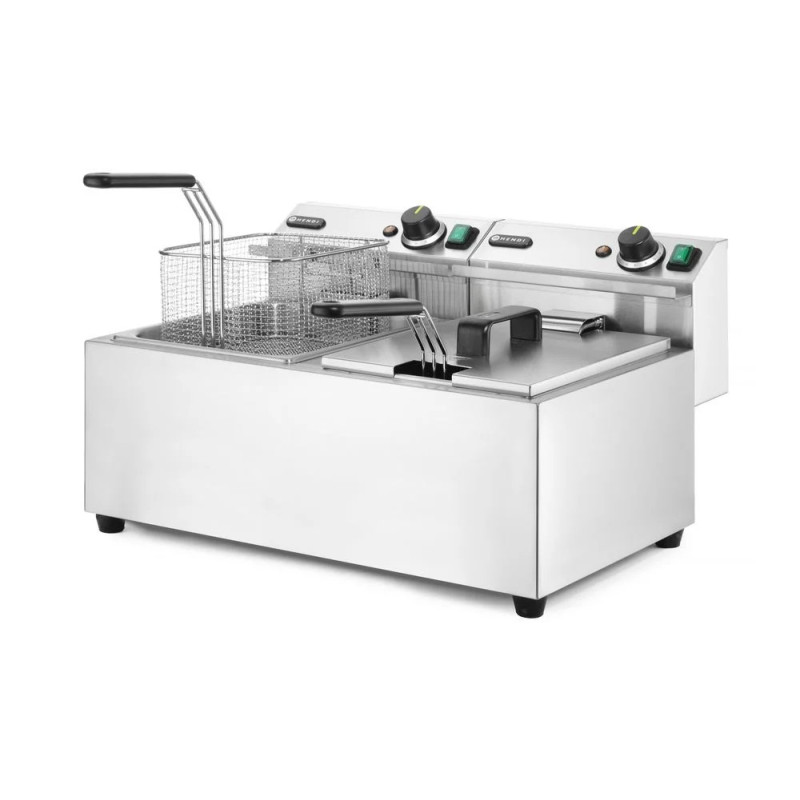 Fritteuse Profi Line 2×8 l – 7000 W Leistung | hendi