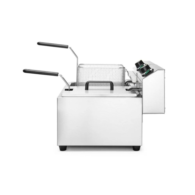 Fritteuse Profi Line 2×8 l – 7000 W Leistung | hendi