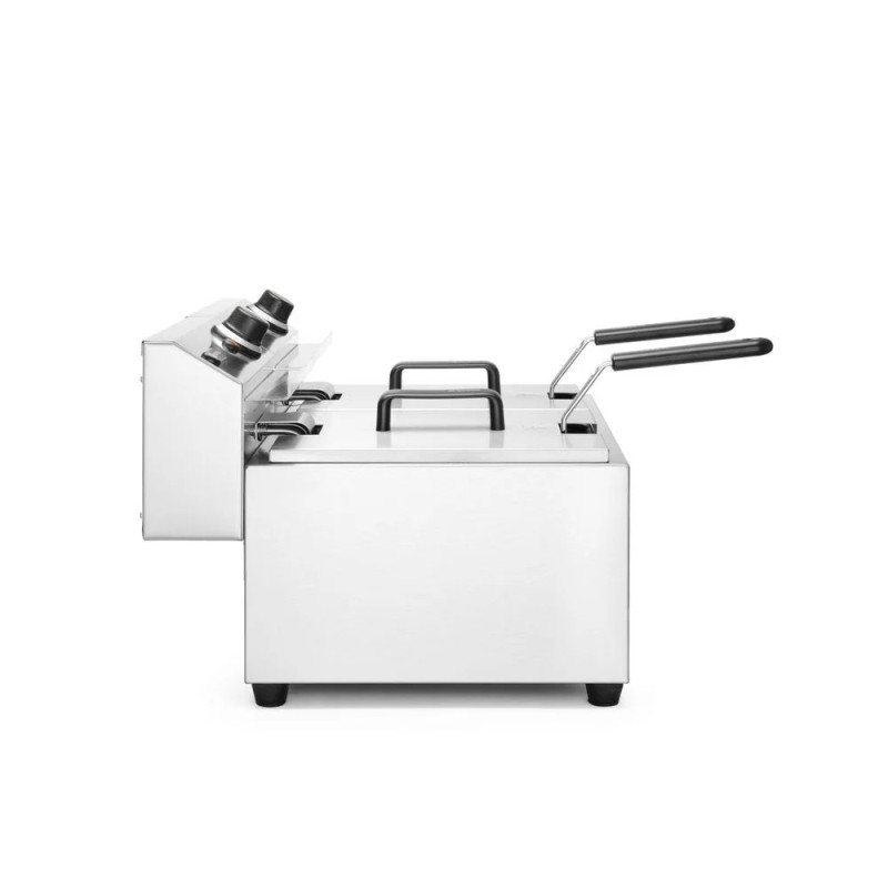 Fritteuse Profi Line 2×8 l – 7000 W Leistung | hendi
