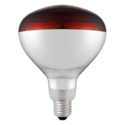 Infrarot-Glühlampe 250W Rot – Bruchsicher | hendi