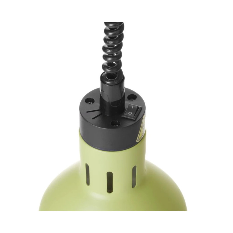 Höhenverstellbare Wärmelampe zylindrisch 670 mm | hendi