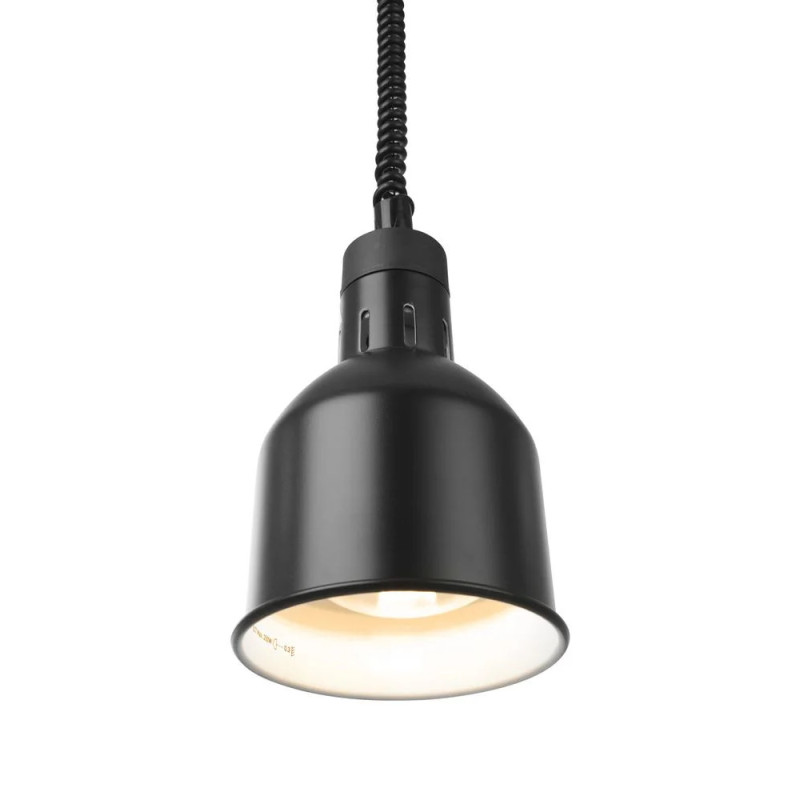 Höhenverstellbare Wärmelampe zylindrisch 250W | hendi