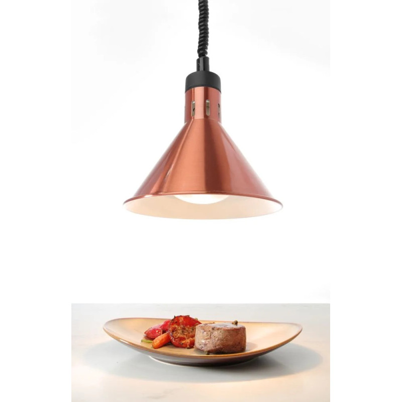 Lampe chauffante conique réglable – contrôle précis | hendi