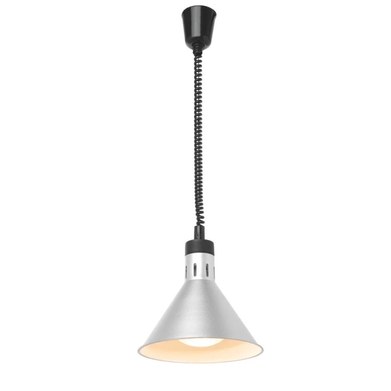 Rise and Fall Heat Lamp Conical – Adjustable Heat | hendi
