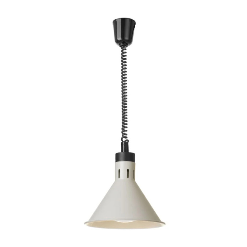 Rise and Fall Heat Lamp Conical – Adjustable Heat | hendi