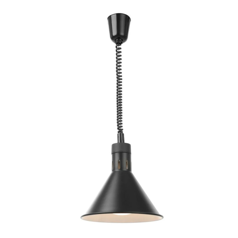 Rise and Fall Heat Lamp Conical – Adjustable Heat | hendi