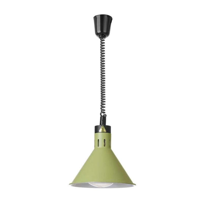 Lampe chauffante conique réglable – 250W efficace | hendi