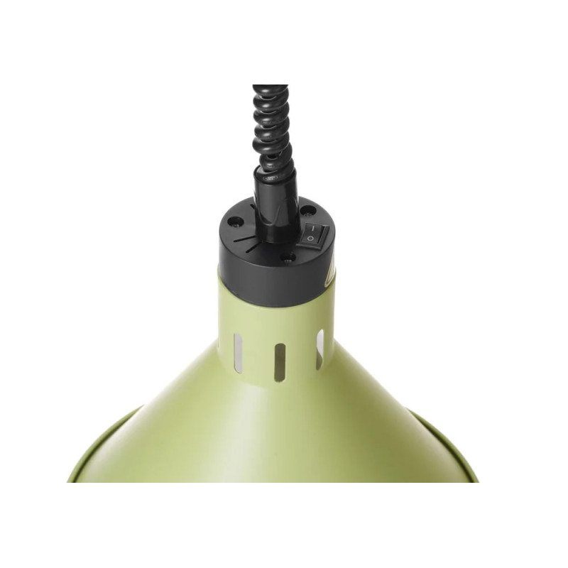 Lampe chauffante conique réglable – 250W efficace | hendi