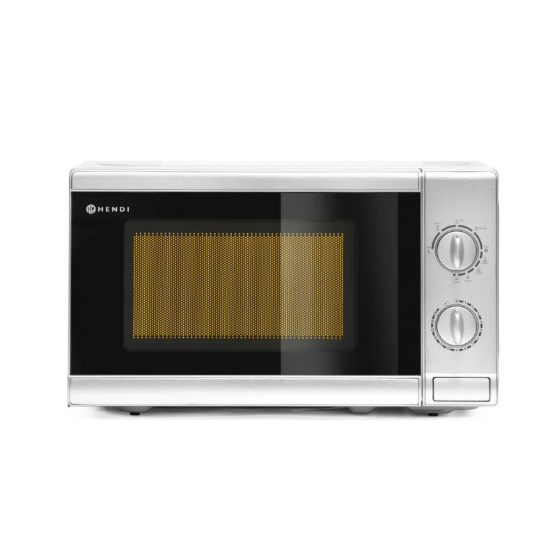 Four micro-ondes avec grill 20L – puissance 1050W | hendi