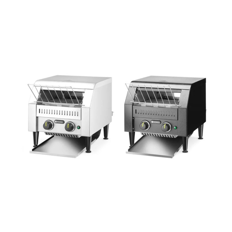 Grille-pain constant double à convoyeur – hendi 418x368x415 mm