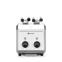 Sandwich toaster – Adjustable timer & dual slots | hendi