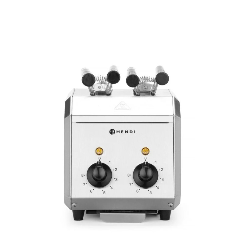 Sandwichtoaster mit 1200W Leistung – HENDI 485x215x270mm