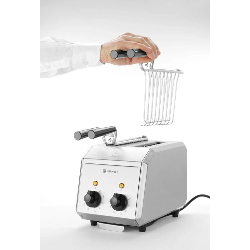 Sandwichtoaster mit 1200W Leistung – HENDI 485x215x270mm
