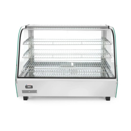 Beheiztes Thekendisplay 160L – Edelstahl, 1500W | hendi